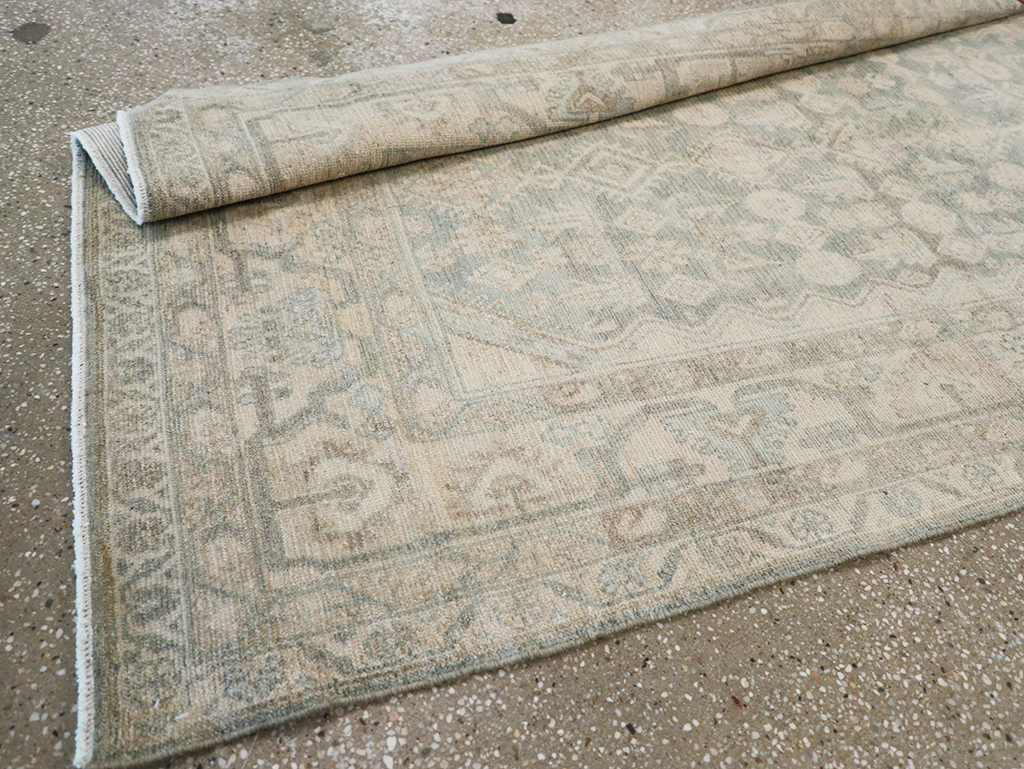 Vintage Persian Malayer Long Runner, No.32688 - Staging
