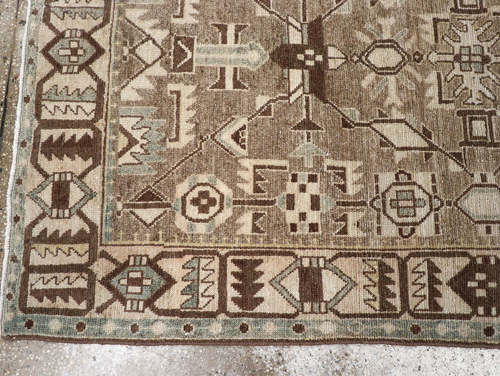 Vintage Persian Malayer Runner, No.32690 - Staging