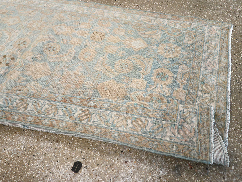 Vintage Persian Malayer Runner, No.32691 - Staging