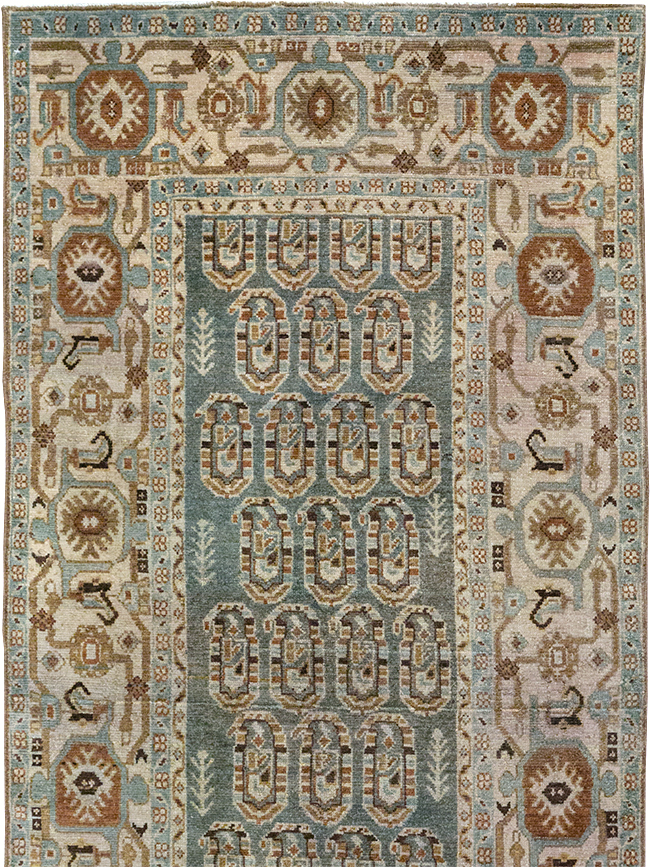 Vintage Persian Malayer Runner, No.32693 - Staging