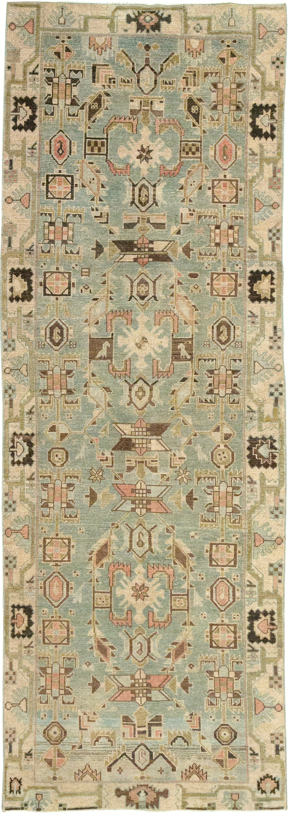Vintage Persian Malayer Runner, No.32694 - Staging