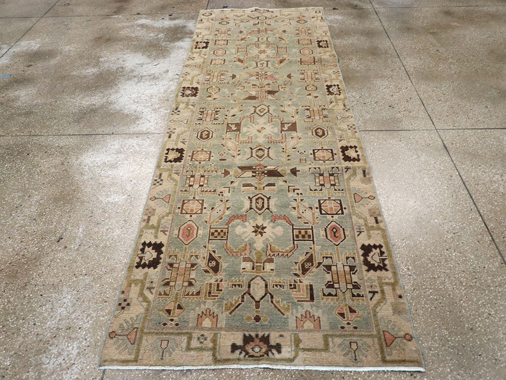 Vintage Persian Malayer Runner, No.32694 - Staging