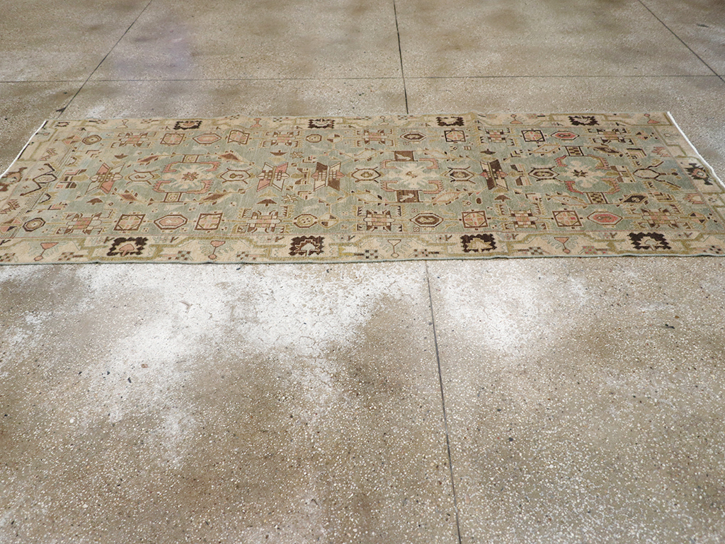 Vintage Persian Malayer Runner, No.32694 - Staging