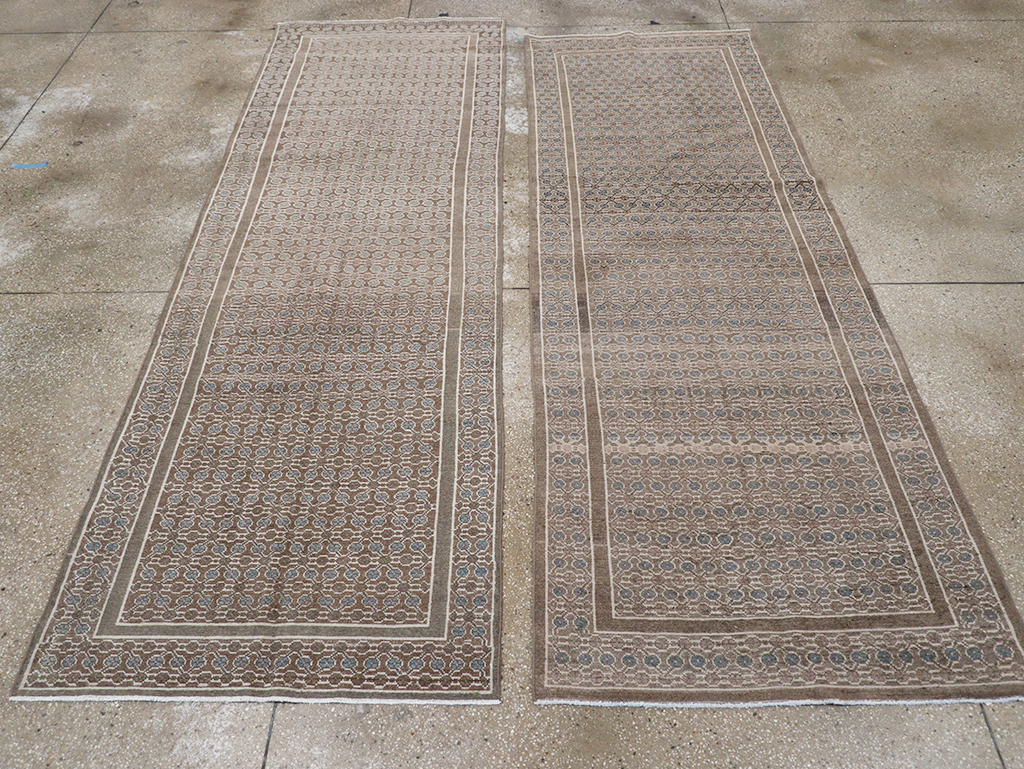 Vintage Persian Serab Runner, No.32695 - Staging