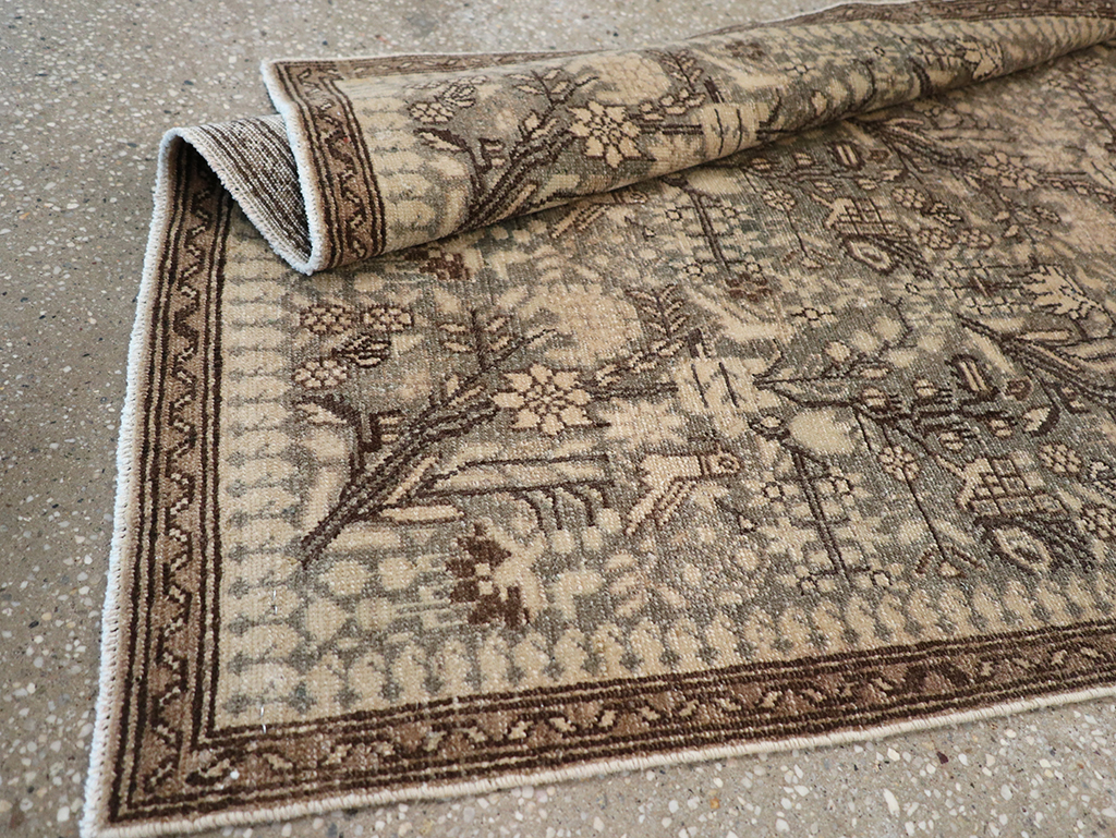 Antique Persian Malayer Runner, No.32696 - Staging
