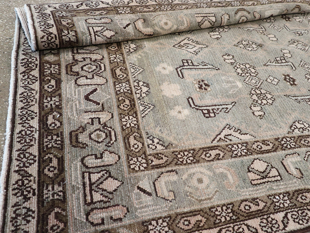 Vintage Persian Malayer Rug, No.32697 - Staging