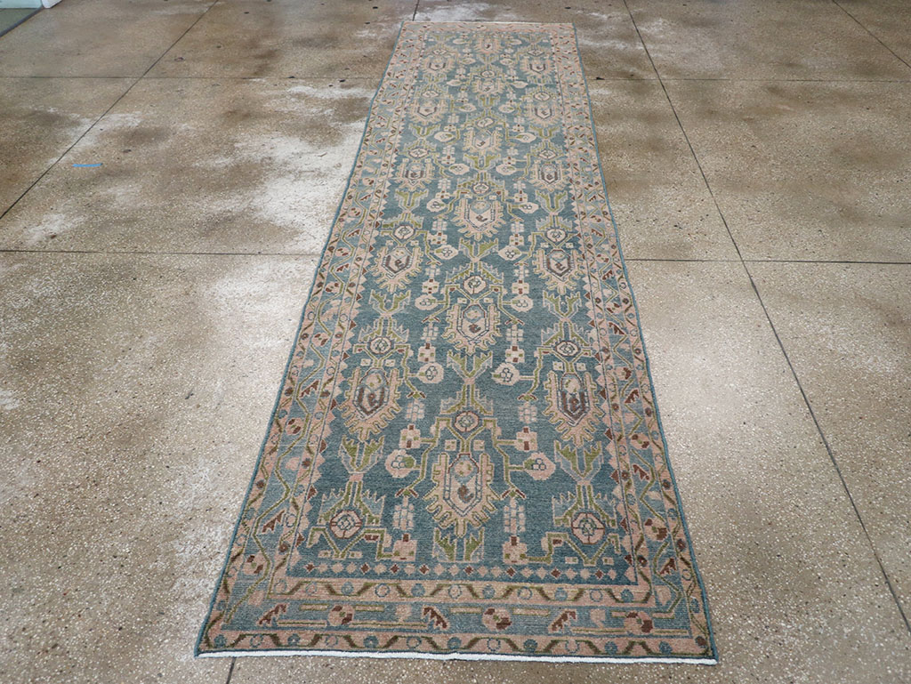 Vintage Persian Malayer Runner, No.32698 - Staging