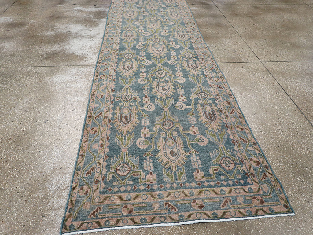 Vintage Persian Malayer Runner, No.32698 - Staging