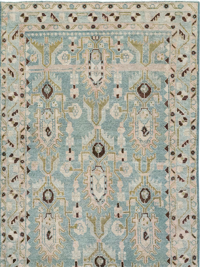Vintage Persian Malayer Runner, No.32699 - Staging