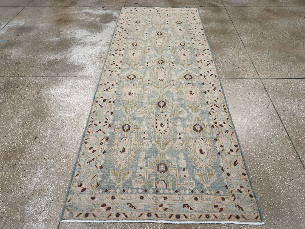 Vintage Persian Malayer Runner, No.32699 - Staging