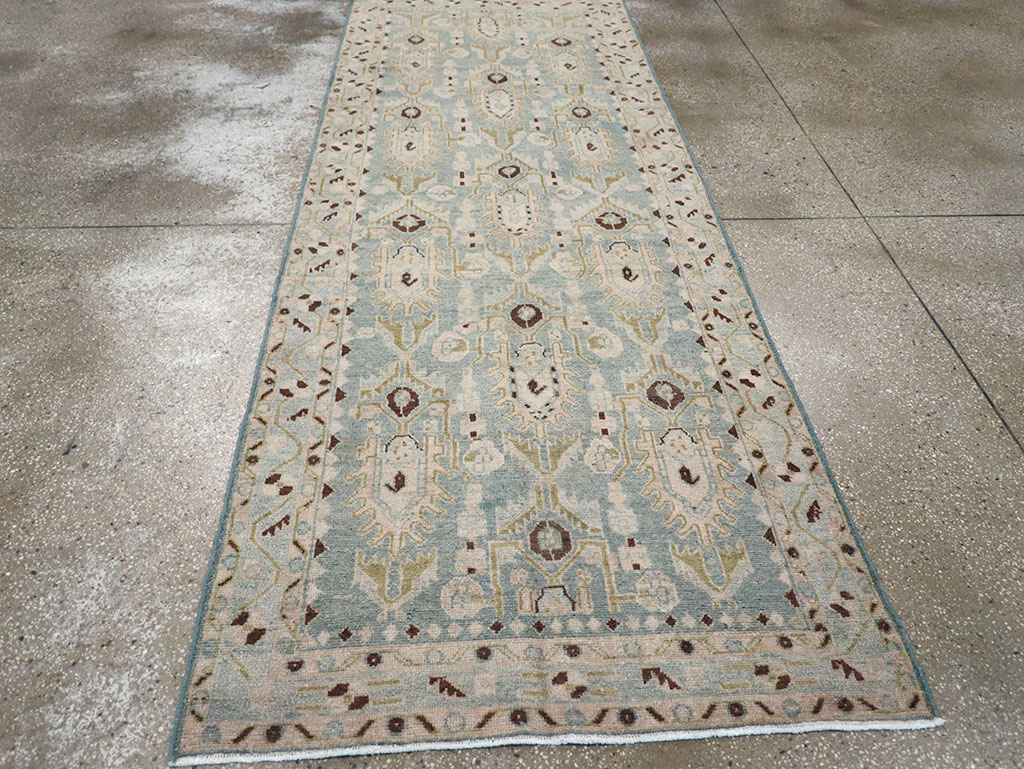 Vintage Persian Malayer Runner, No.32699 - Staging