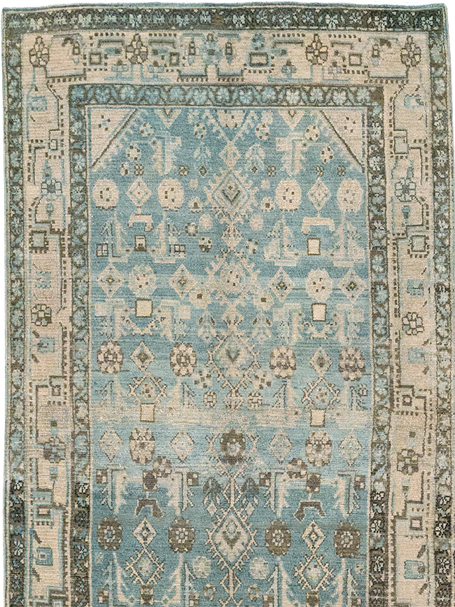 Vintage Persian Malayer Runner, No.32700 - Staging