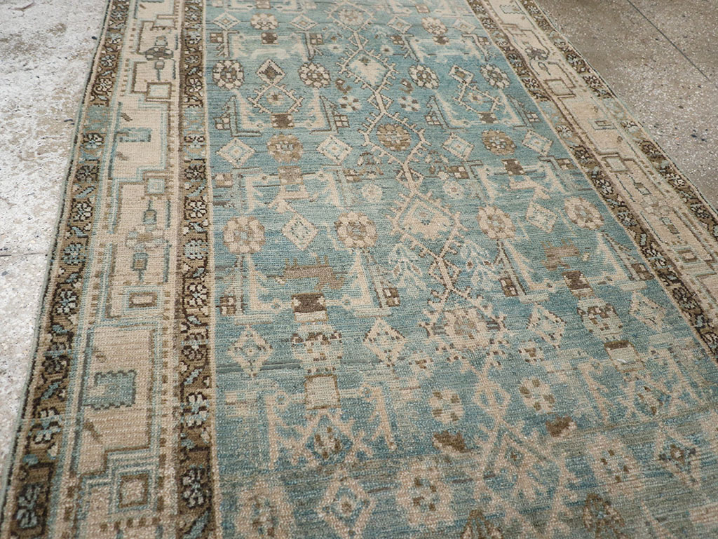 Vintage Persian Malayer Runner, No.32700 - Staging