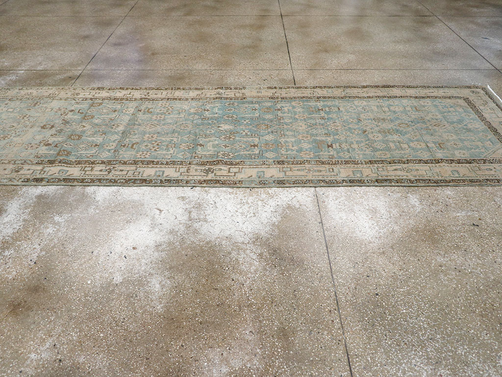 Vintage Persian Malayer Runner, No.32700 - Staging