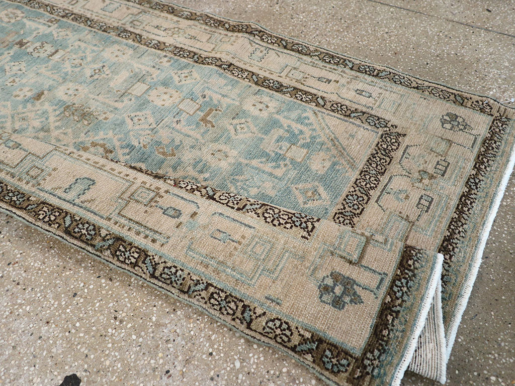 Vintage Persian Malayer Runner, No.32700 - Staging