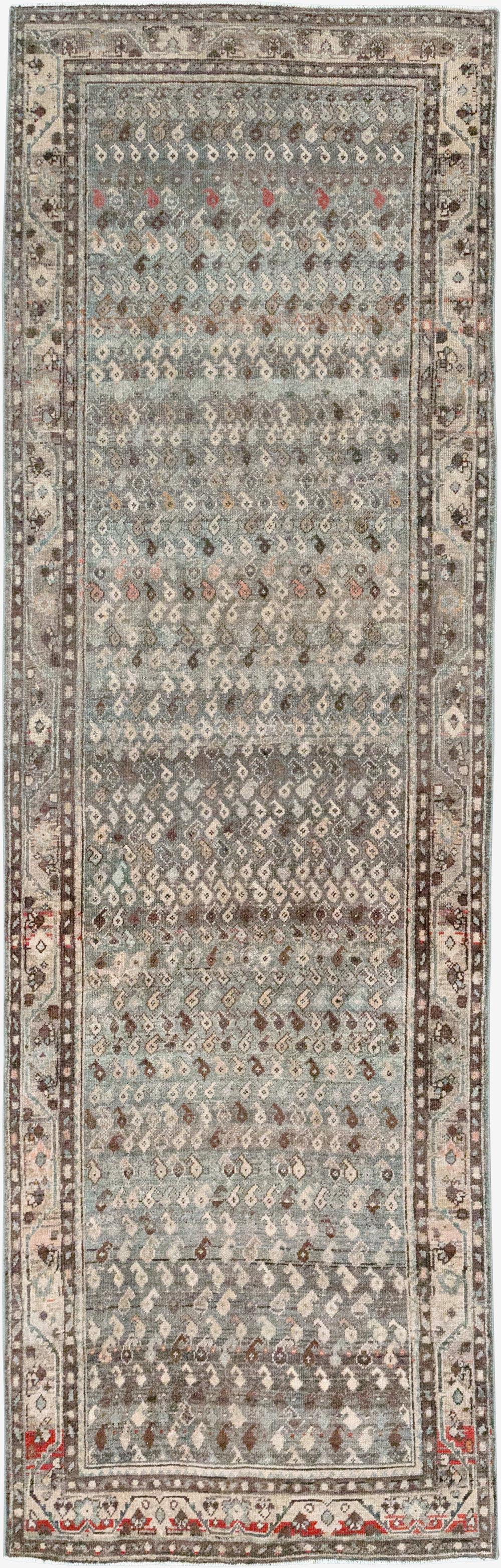 Vintage Persian Malayer Runner, No.32701 - Staging