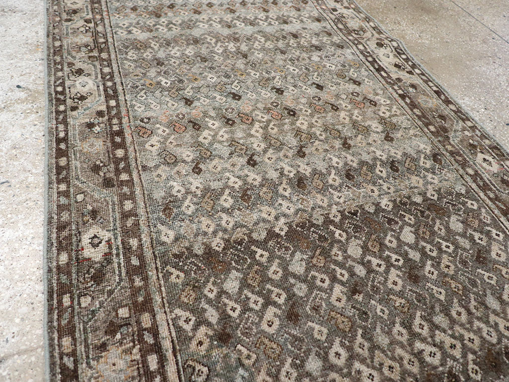 Vintage Persian Malayer Runner, No.32701 - Staging