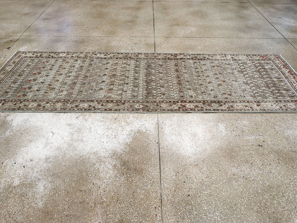 Vintage Persian Malayer Runner, No.32701 - Staging