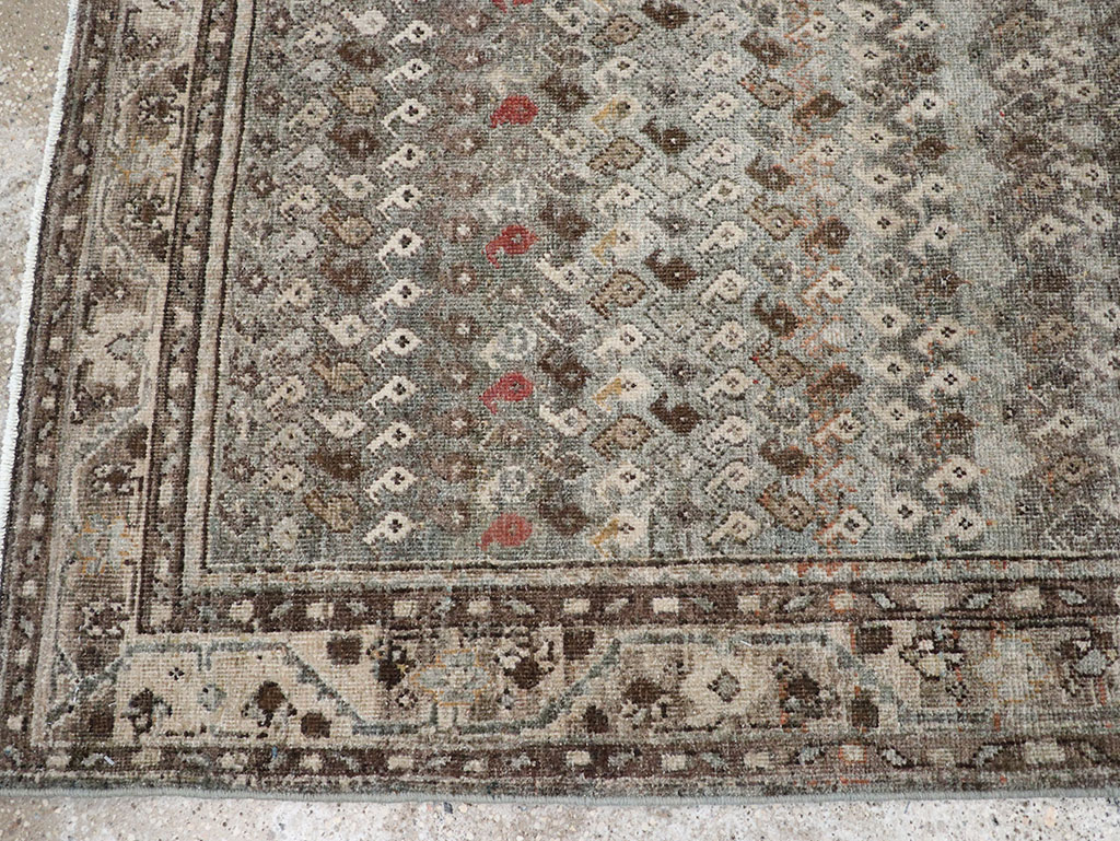Vintage Persian Malayer Runner, No.32701 - Staging