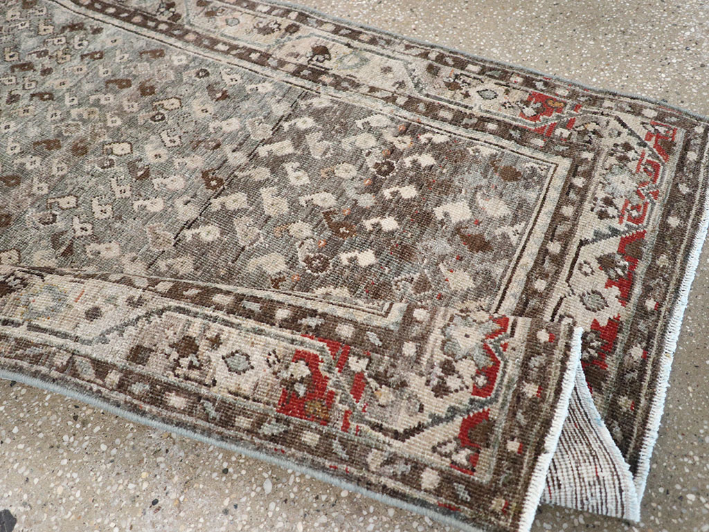 Vintage Persian Malayer Runner, No.32701 - Staging