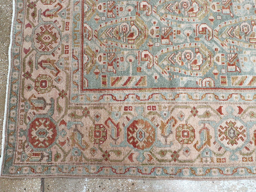 Vintage Persian Malayer Long Runner, No.32703 - Staging