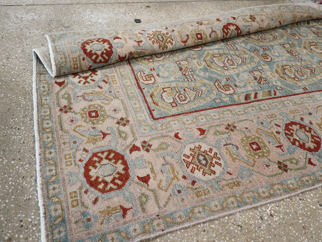 Vintage Persian Malayer Long Runner, No.32705 - Staging