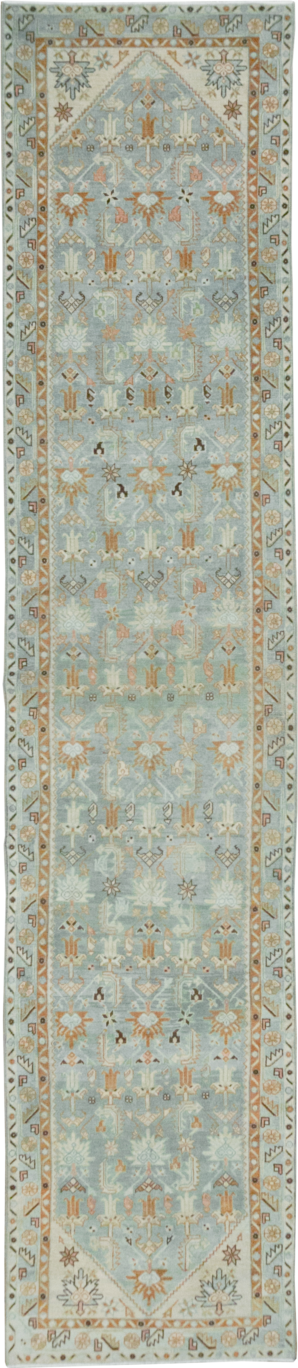 Vintage Persian Malayer Long Runner, No.32708 - Staging