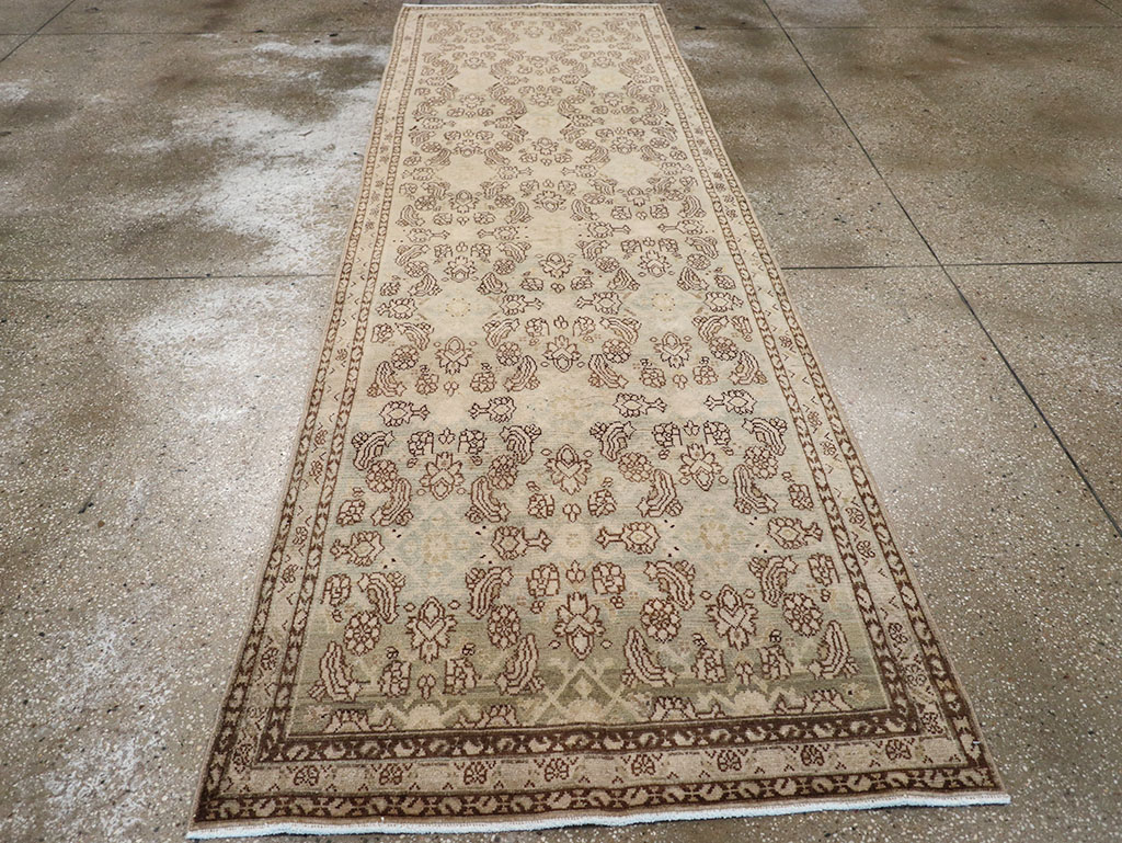 Vintage Persian Malayer Runner, No.32709 - Staging