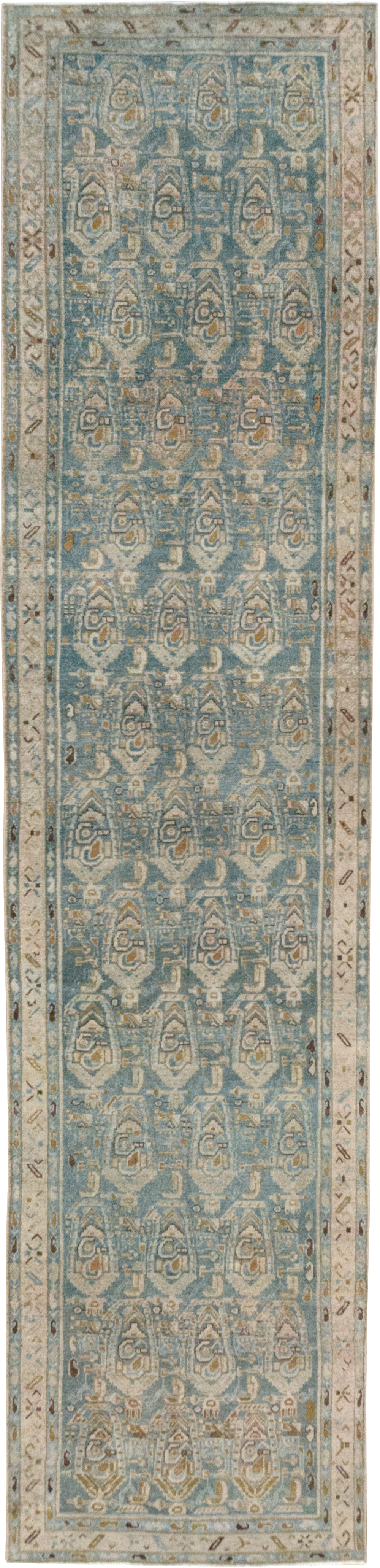 Vintage Persian Malayer Long Runner, No.32711 - Staging