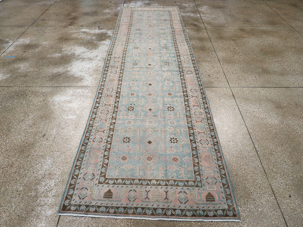 Vintage Persian Malayer Runner, No.32713 - Staging