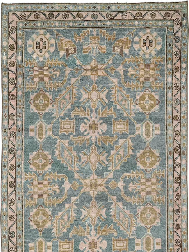 Vintage Persian Malayer Runner, No.32714 - Staging