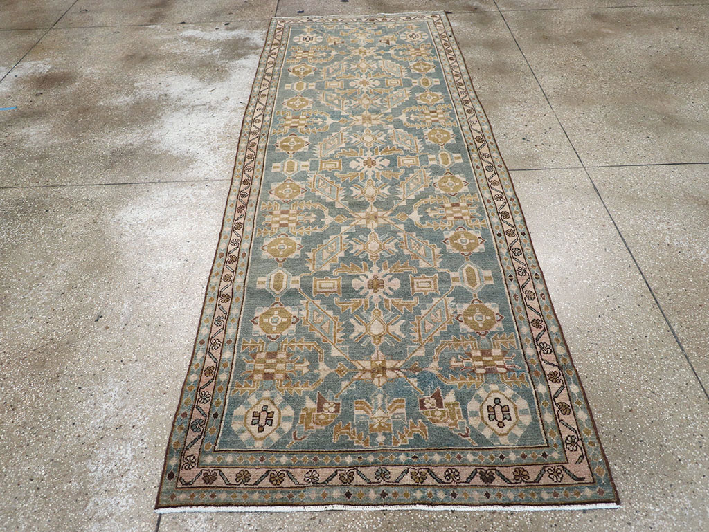 Vintage Persian Malayer Runner, No.32714 - Staging
