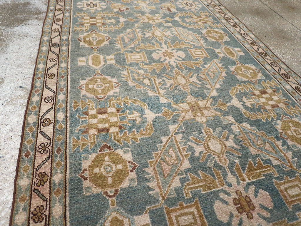 Vintage Persian Malayer Runner, No.32714 - Staging