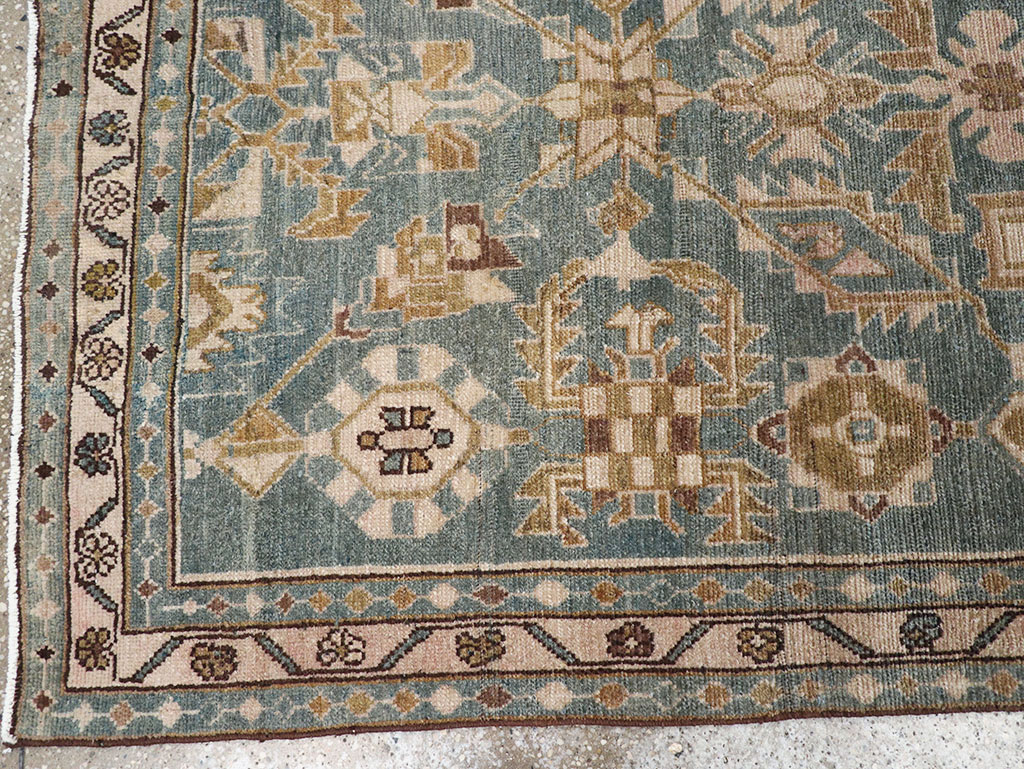 Vintage Persian Malayer Runner, No.32714 - Staging