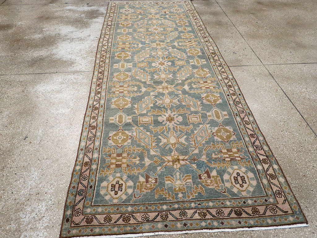 Vintage Persian Malayer Runner, No.32714 - Staging