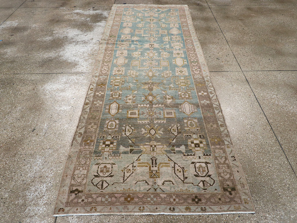 Vintage Persian Malayer Runner, No.32715 - Staging