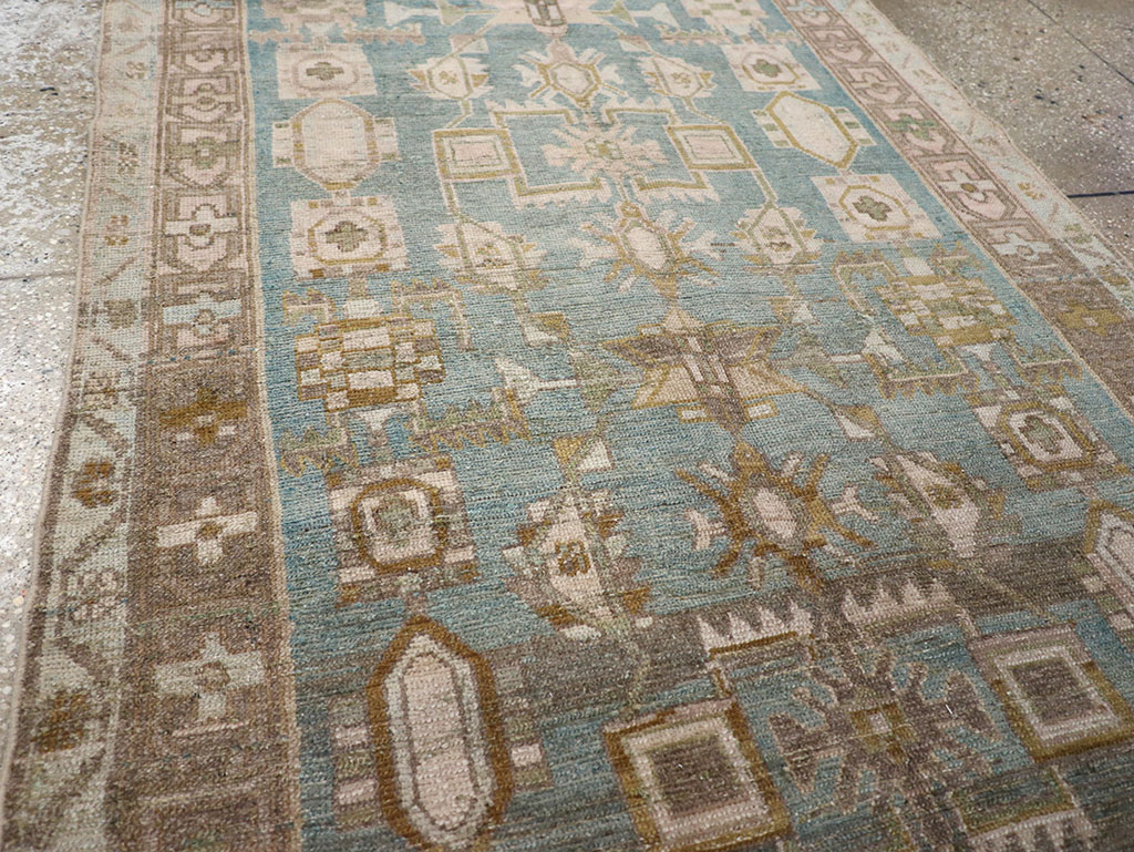 Vintage Persian Malayer Runner, No.32715 - Staging