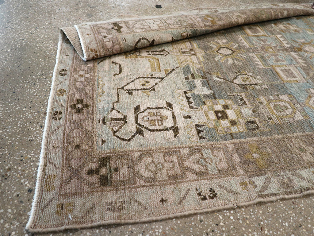 Vintage Persian Malayer Runner, No.32715 - Staging