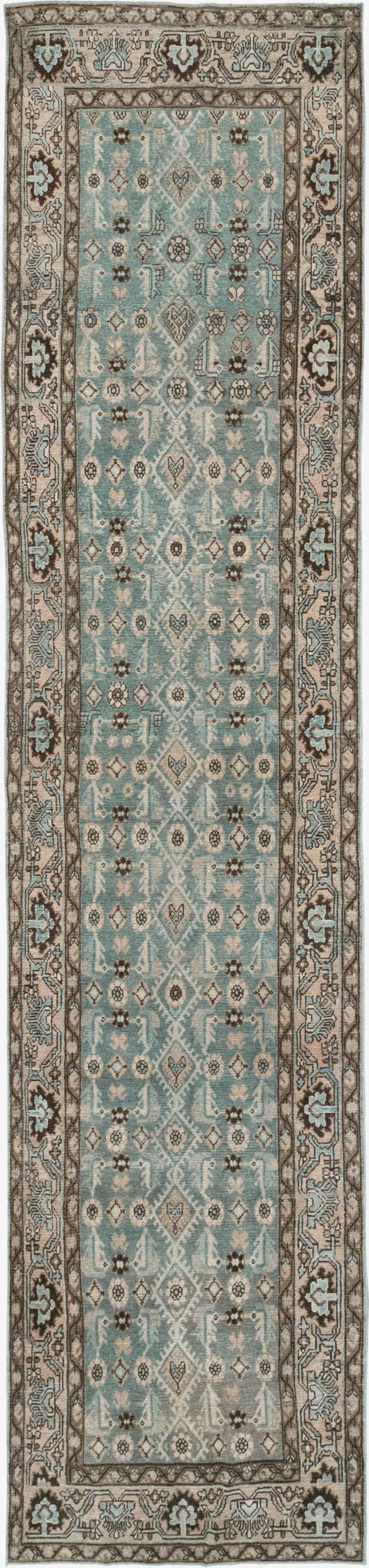 Vintage Persian Malayer Runner, No.32716 - Staging