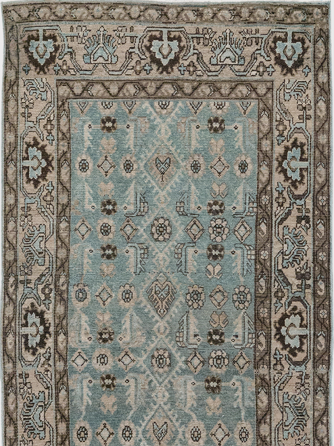 Vintage Persian Malayer Runner, No.32716 - Staging