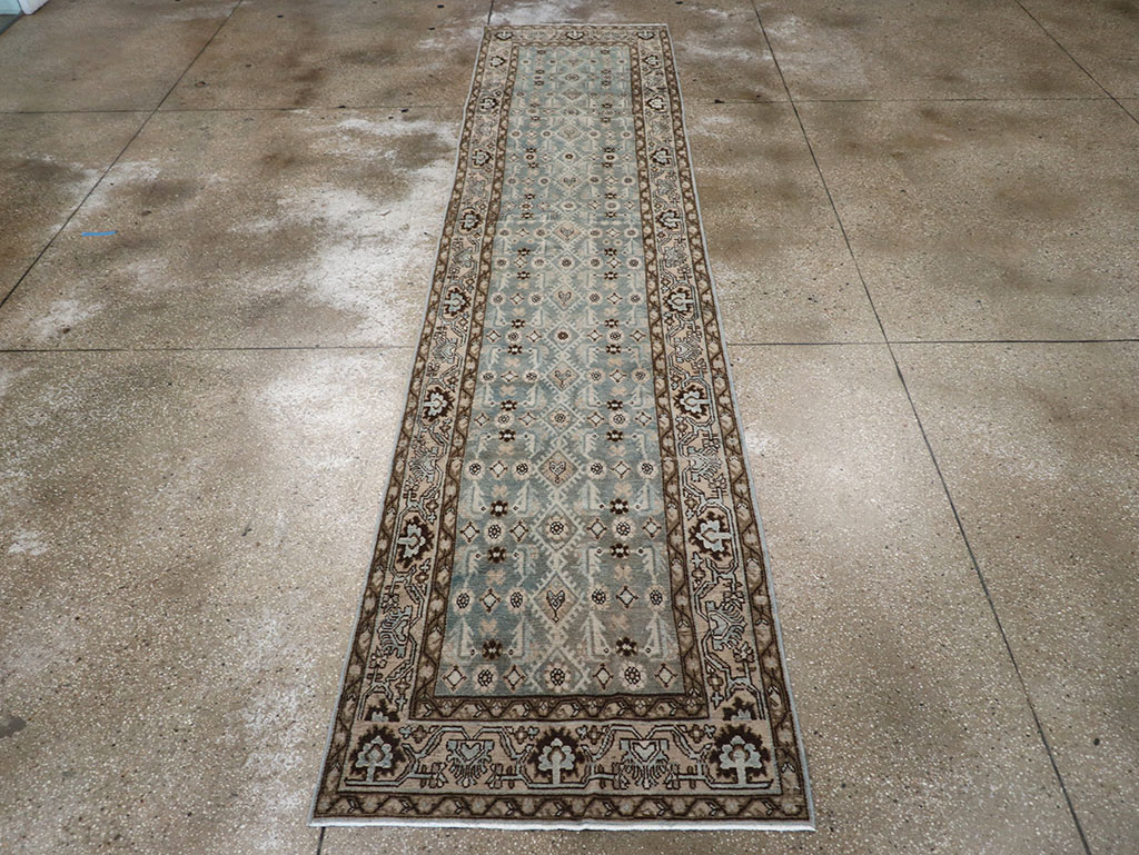 Vintage Persian Malayer Runner, No.32716 - Staging