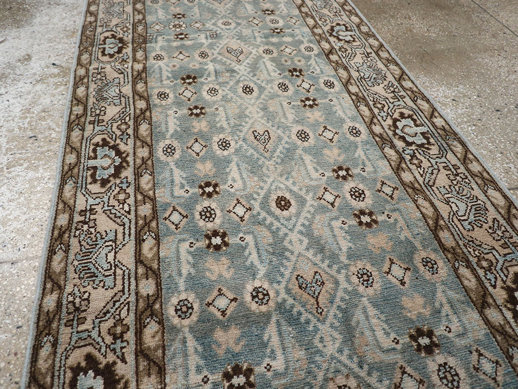 Vintage Persian Malayer Runner, No.32716 - Staging