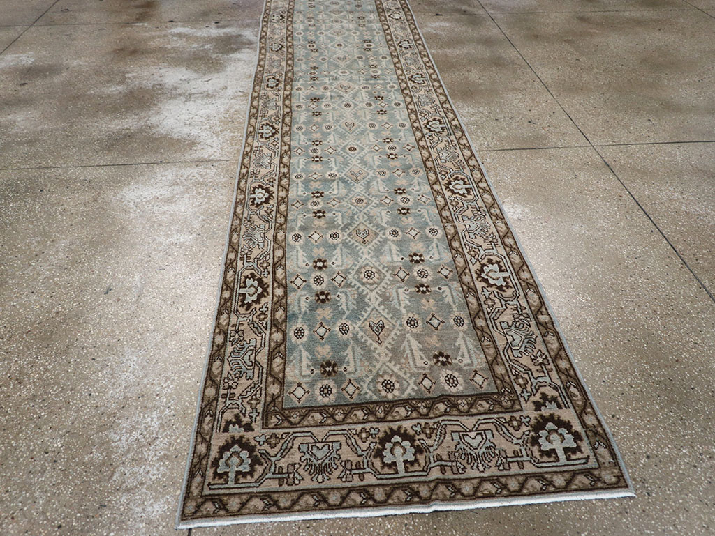 Vintage Persian Malayer Runner, No.32716 - Staging