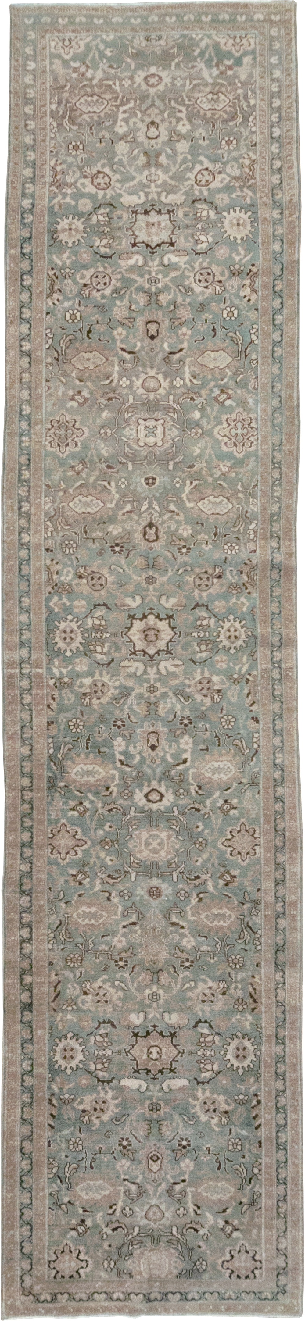 Vintage Persian Malayer Long Runner, No.32717 - Staging