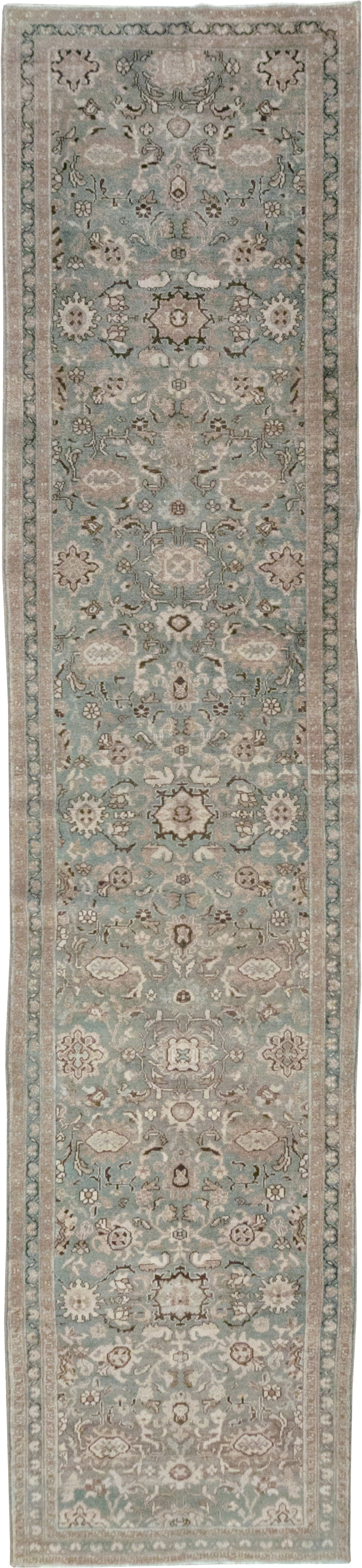 Vintage Persian Malayer Long Runner, No.32717 - Staging