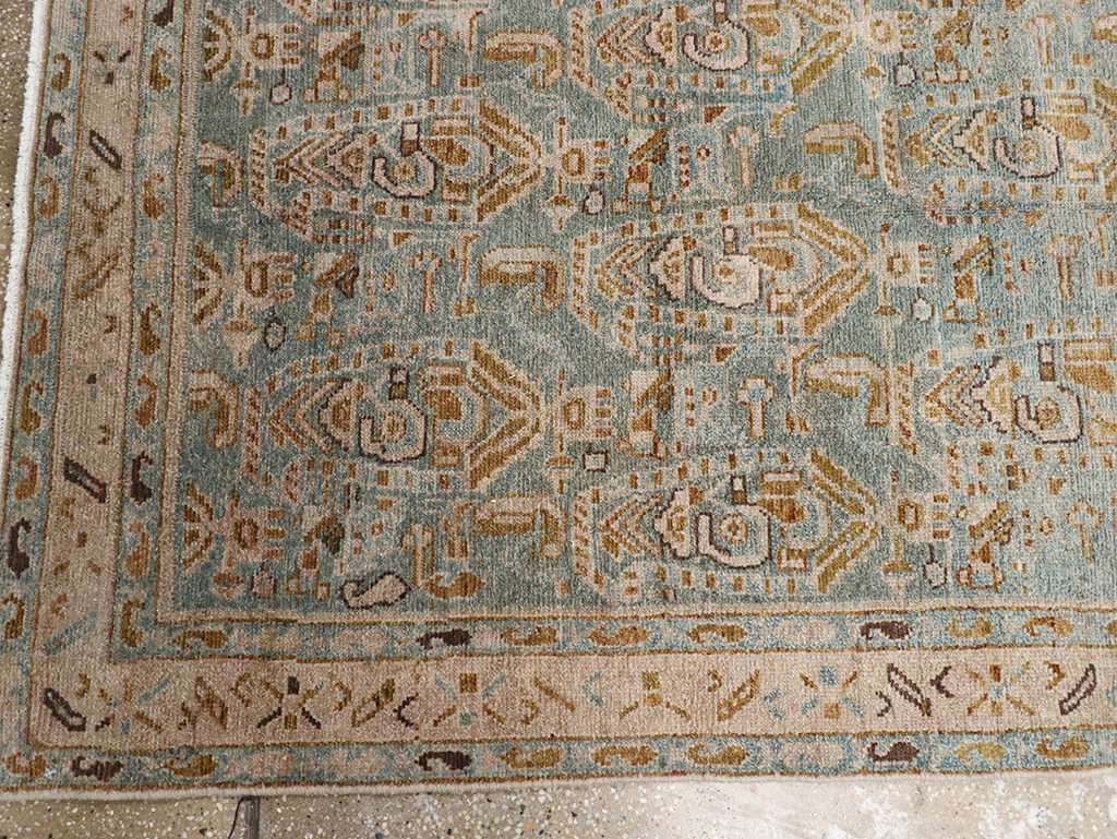 Vintage Persian Malayer Long Runner, No.32718 - Staging