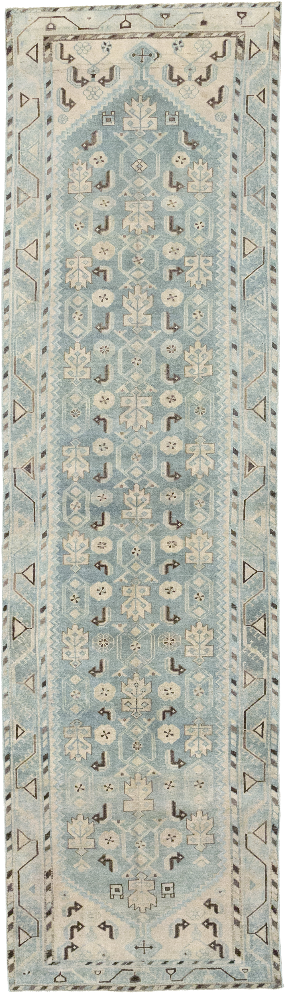 Vintage Persian Malayer Runner, No.32719 - Staging