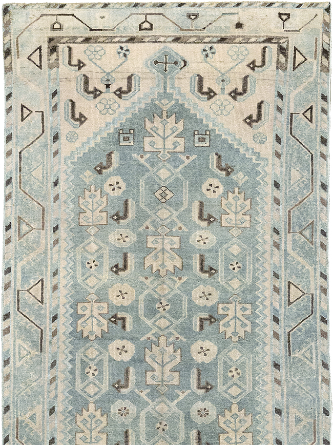 Vintage Persian Malayer Runner, No.32719 - Staging