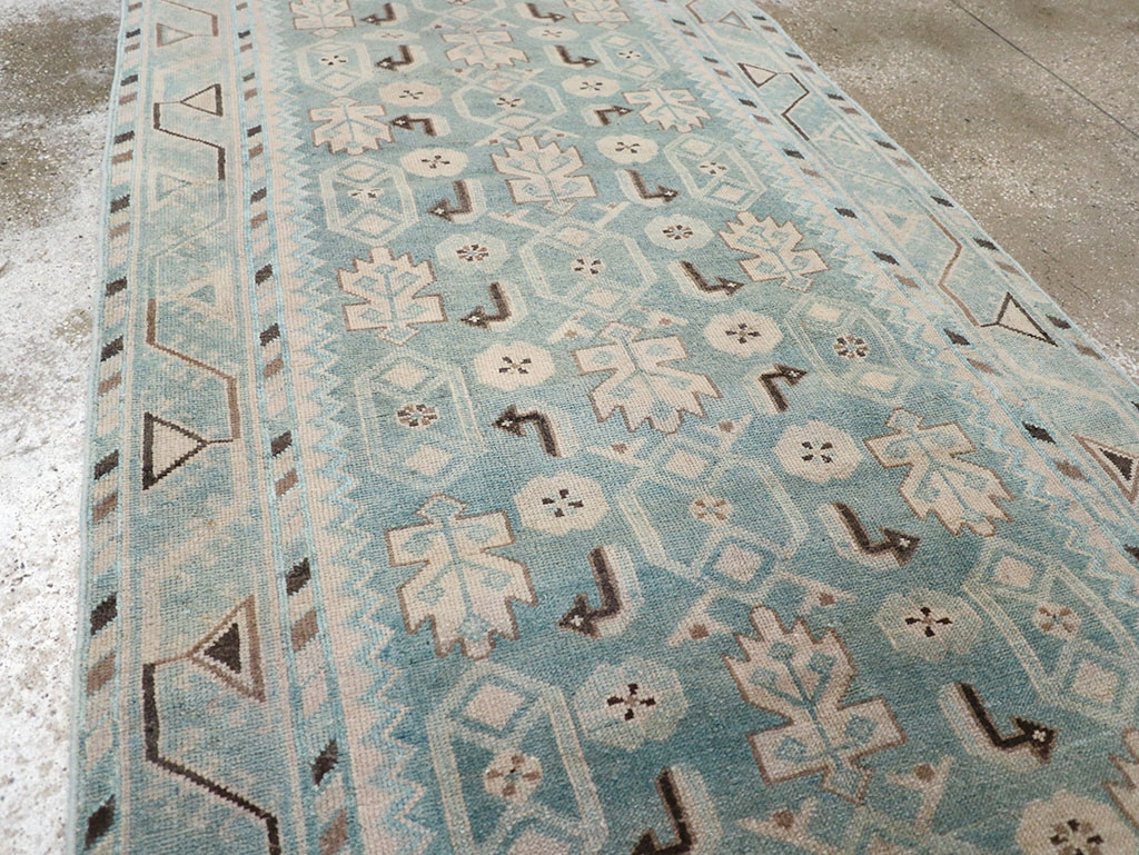 Vintage Persian Malayer Runner, No.32719 - Staging