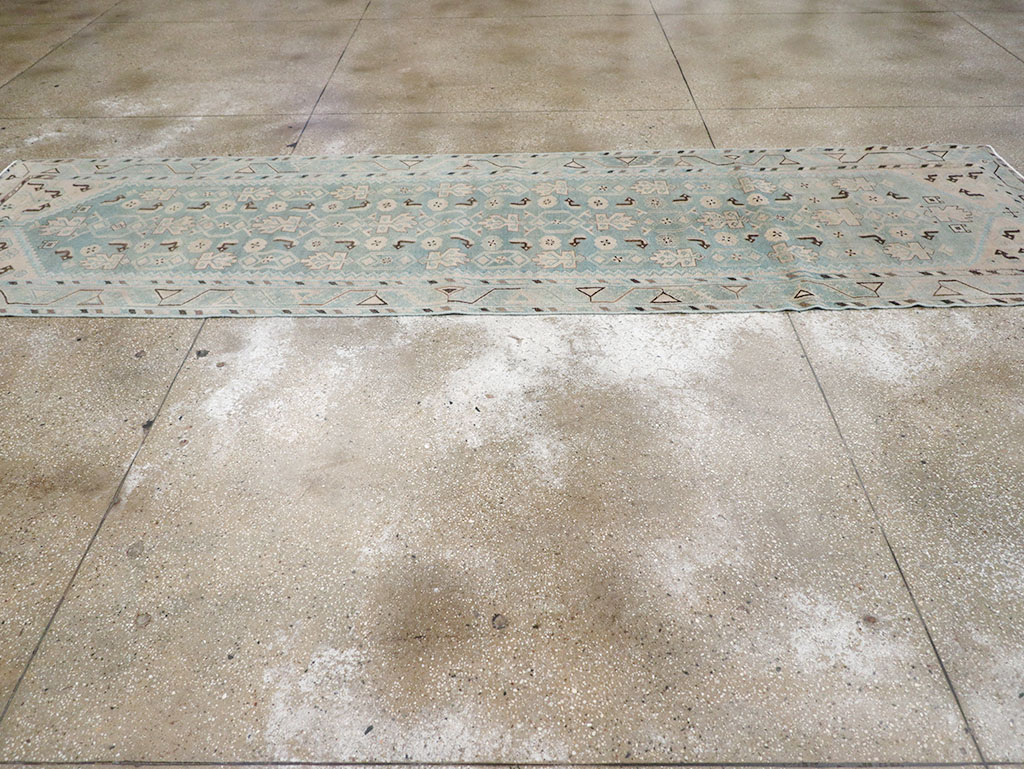 Vintage Persian Malayer Runner, No.32719 - Staging